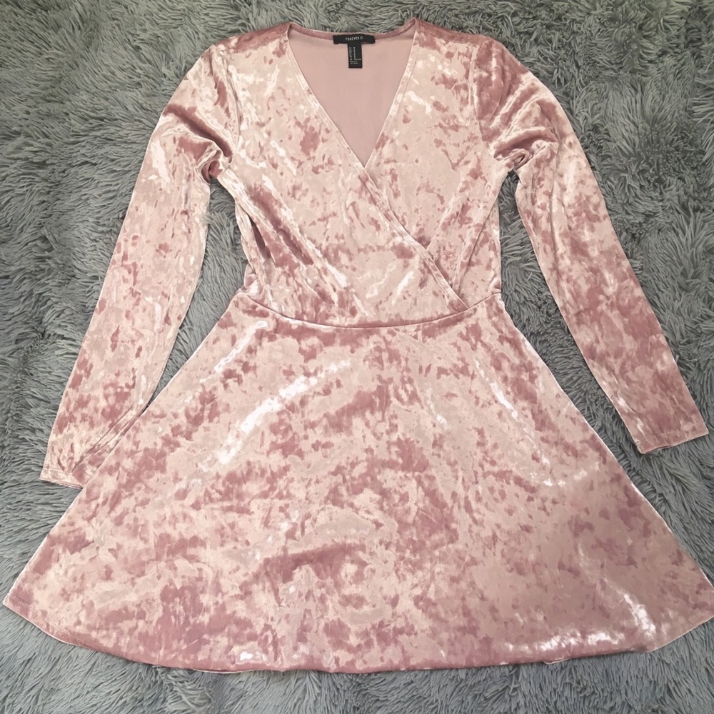 Suede dress